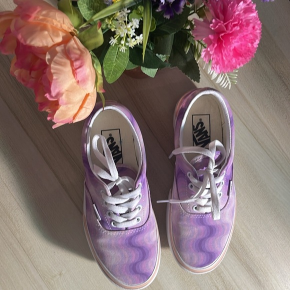 Rare Platform vans lilac purple pink wave stacked sneakers - Picture 3 of 8